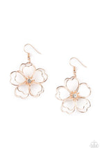 Load image into Gallery viewer, Petal Power - Rose Gold Flower Earring - NEW RELEASE
