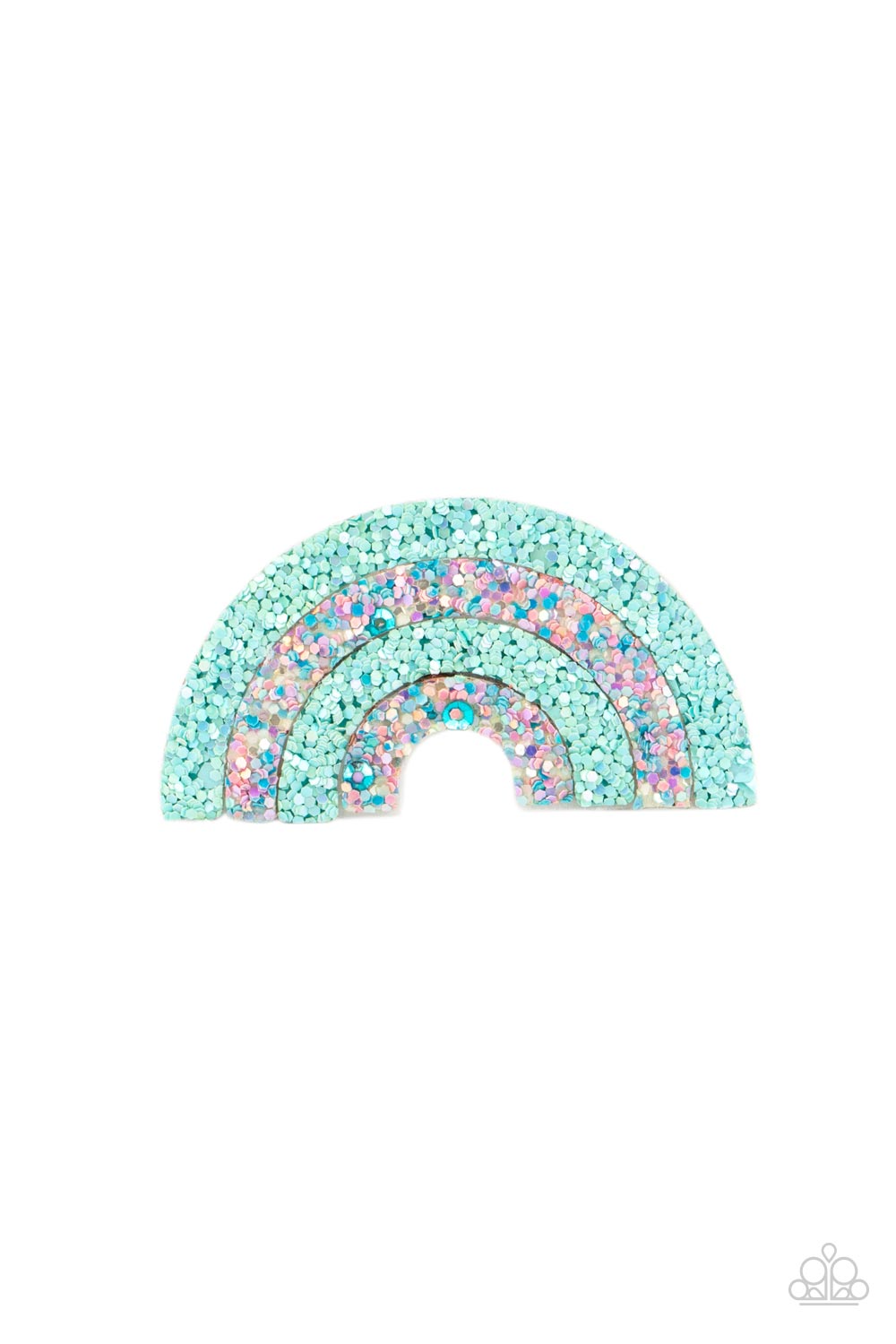 Rainbow Reflections - Blue Rainbow Hair Clip - NEW RELEASE