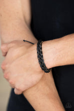 Load image into Gallery viewer, SoCal Scene - Black Urban Leather Bracelet - NEW RELEASE
