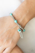 Load image into Gallery viewer, Whimsically Wanderlust - Blue Tassel Bracelet - NEW RELEASE
