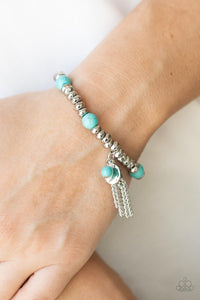 Whimsically Wanderlust - Blue Tassel Bracelet - NEW RELEASE