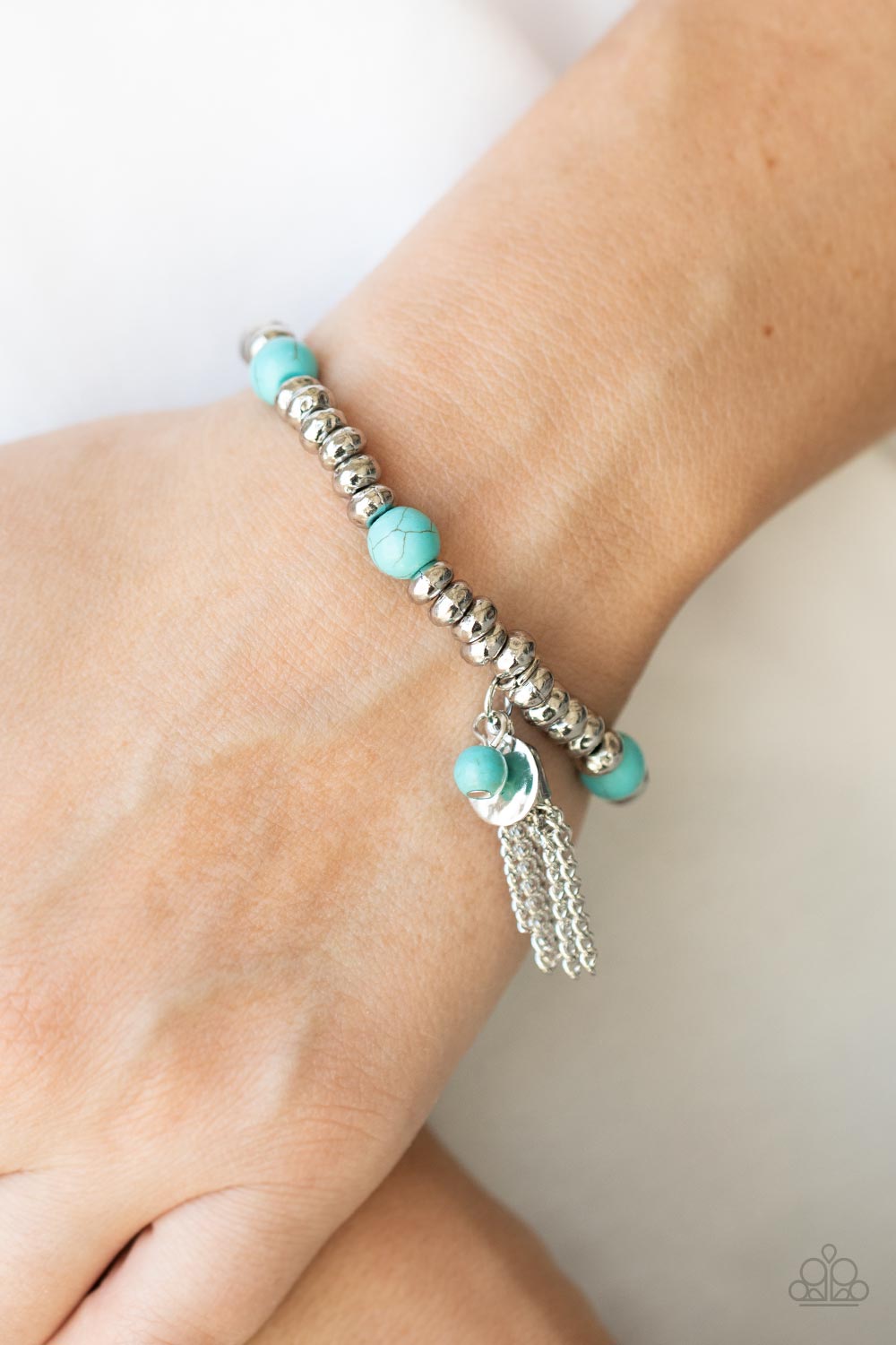 Whimsically Wanderlust - Blue Tassel Bracelet - NEW RELEASE