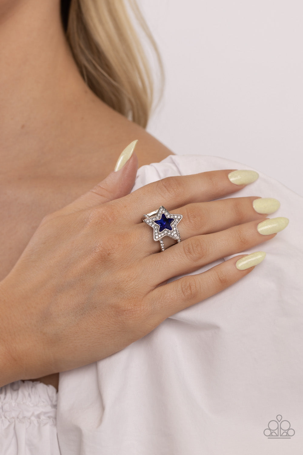 One Nation Under Sparkle - Blue Star Ring - NEW RELEASE