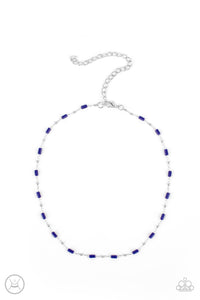 Urban Expo - Blue Choker Necklace - NEW RELEASE