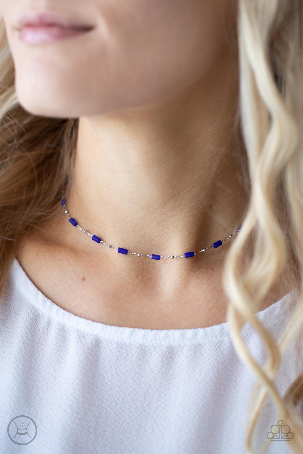 Urban Expo - Blue Choker Necklace - NEW RELEASE
