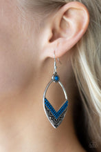 Load image into Gallery viewer, Indigenous Intentions - Blue Earring - NEW RELEASE
