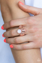 Load image into Gallery viewer, Lotus Solstice - Copper Ring - NEW RELEASE
