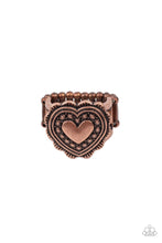 Load image into Gallery viewer, Southern Soulmate - Copper Heart Ring - NEW RELEASE
