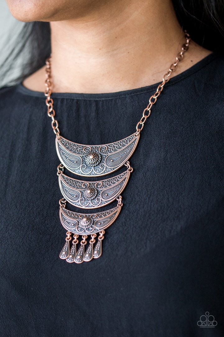 Go STEER-Crazy - Copper Necklace - NEW RELEASE