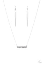 Load image into Gallery viewer, Raising my tribe- silver necklace
