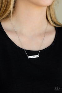 Raising my tribe- silver necklace