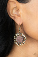 Load image into Gallery viewer, Farmhouse Fashionista - Brass Wooden Earring - NEW RELEASE
