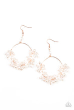 Load image into Gallery viewer, Floating Gardens - Copper Iridescent Pearl Earring - NEW RELEASE

