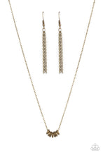 Load image into Gallery viewer, Dainty Dalliance - Brass Necklace - NEW RELEASE
