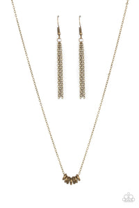 Dainty Dalliance - Brass Necklace - NEW RELEASE