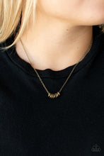 Load image into Gallery viewer, Dainty Dalliance - Brass Necklace - NEW RELEASE
