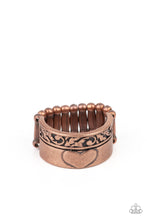 Load image into Gallery viewer, Garden Romance - Copper Heart Ring - NEW RELEASE
