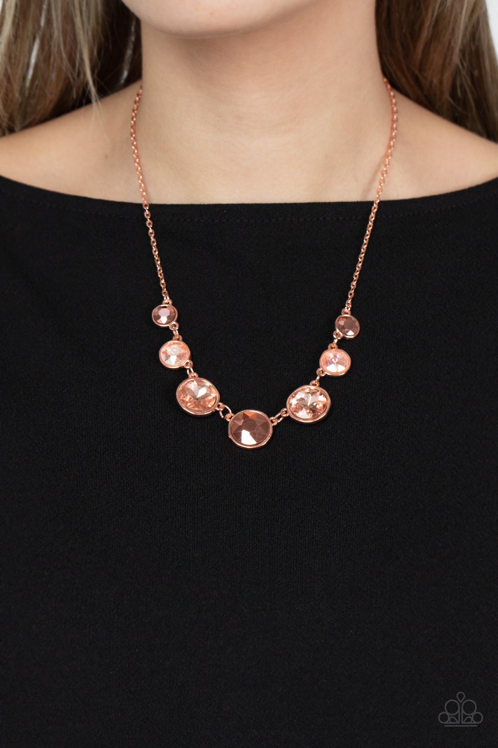Pampered Powerhouse - Copper Necklace - NEW RELEASE
