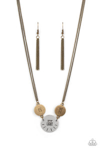 Shine Your Light - Brass Necklace - NEW RELEASE