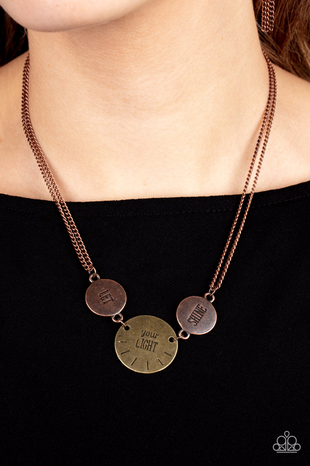 Shine Your Light - Copper Necklace - NEW RELEASE
