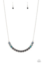 Load image into Gallery viewer, Throwing SHADES - Blue Necklace - NEW RELEASE
