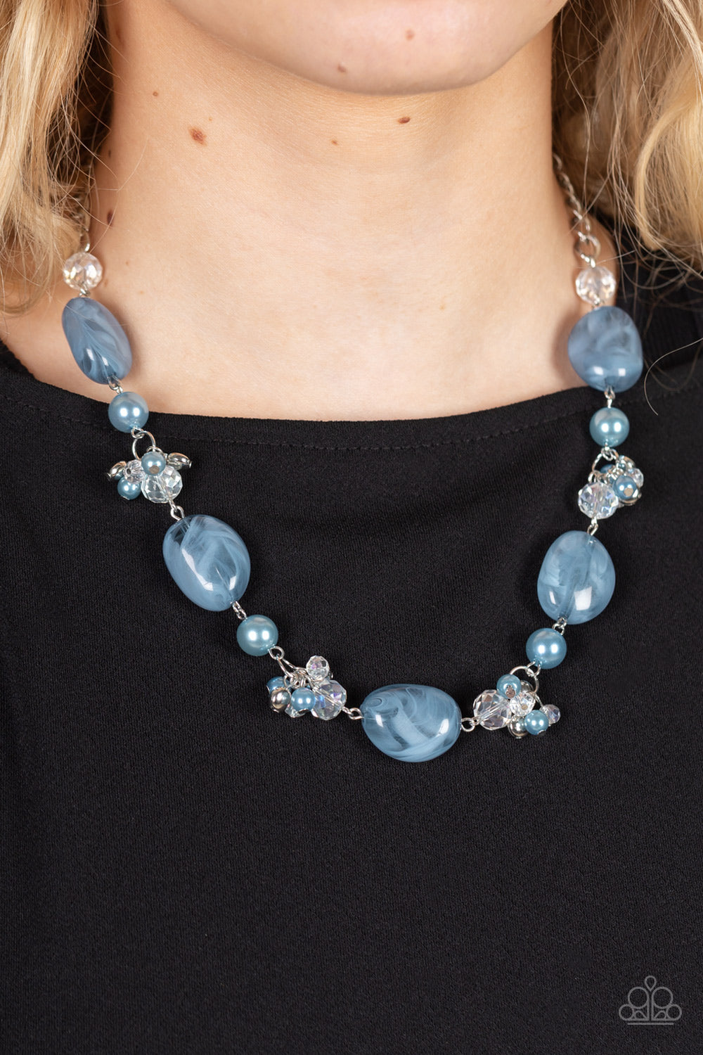 The Top TENACIOUS - Blue Pearl Necklace - NEW RELEASE
