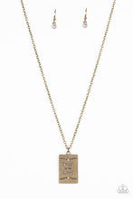 Load image into Gallery viewer, All About Trust - Brass Necklace - NEW RELEASE
