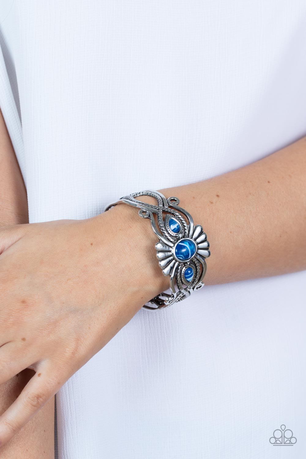 Rural Rumination - Blue Cuff Bracelet - NEW RELEASE