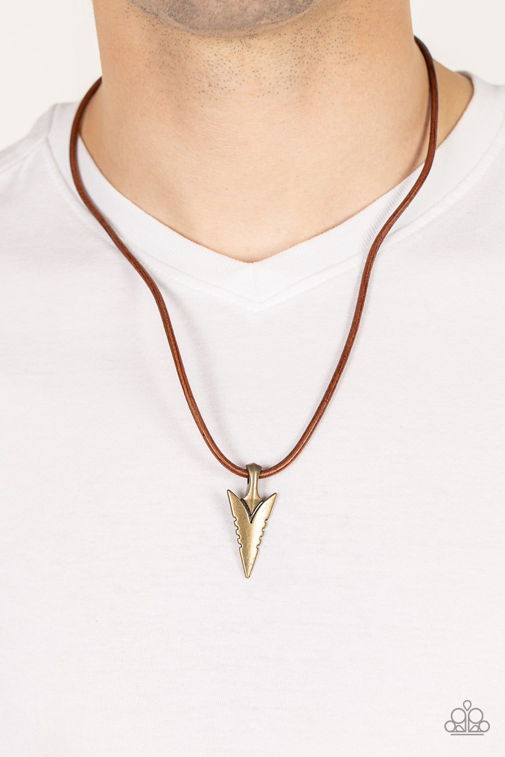 Pharaohs Arrow - Brass Necklace - NEW RELEASE