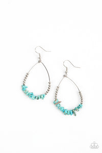 Come Out of Your SHALE - Blue Turquoise Earring - NEW RELEASE