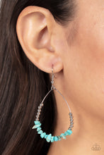 Load image into Gallery viewer, Come Out of Your SHALE - Blue Turquoise Earring - NEW RELEASE
