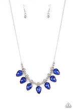 Load image into Gallery viewer, Crown Jewel Couture - Blue Necklace - NEW RELEASE
