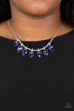 Load image into Gallery viewer, Crown Jewel Couture - Blue Necklace - NEW RELEASE
