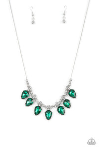 Crown Jewel Couture - Green Necklace - NEW RELEASE