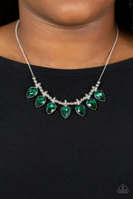 Load image into Gallery viewer, Crown Jewel Couture - Green Necklace - NEW RELEASE

