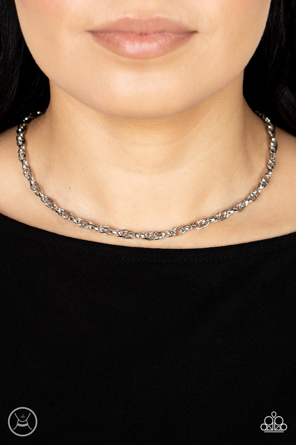 Urban Underdog - Silver Choker Necklace - NEW RELEASE