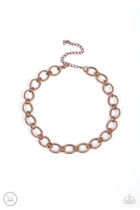 90's Nostalgia - Copper Choker Necklace - NEW RELEASE