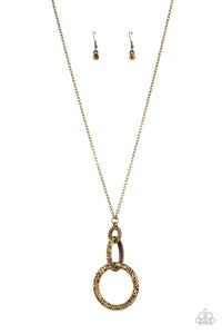 Radiant Ringleader - Brass Necklace - NEW RELEASE