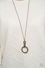 Load image into Gallery viewer, Radiant Ringleader - Brass Necklace - NEW RELEASE
