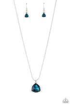 Load image into Gallery viewer, Galactic Duchess - Blue Gem Necklace - NEW RELEASE
