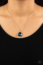 Load image into Gallery viewer, Galactic Duchess - Blue Gem Necklace - NEW RELEASE
