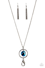 Load image into Gallery viewer, Hands-Down Dazzling - Blue Lanyard Necklace - NEW RELEASE
