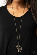 Load image into Gallery viewer, Autumn Abundance - Brass Tree Necklace - NEW RELEASE
