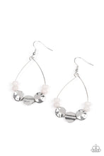 Load image into Gallery viewer, Tigris Treasure - White Convention Earrings - NEW RELEASE
