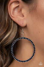 Load image into Gallery viewer, Head-Turning Halo - Blue Earring - NEW RELEASE
