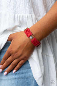 Lusting for Wanderlust - Red Snap Bracelet - NEW RELEASE