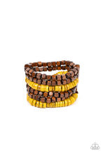Load image into Gallery viewer, Fiji Fiesta - Yellow Bracelet - NEW RELEASE
