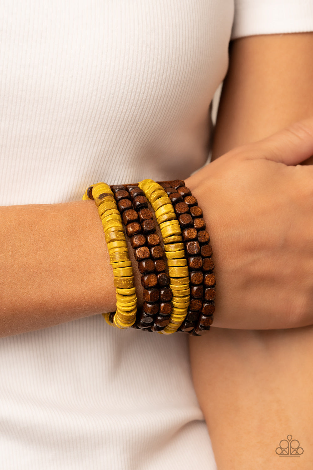 Fiji Fiesta - Yellow Bracelet - NEW RELEASE