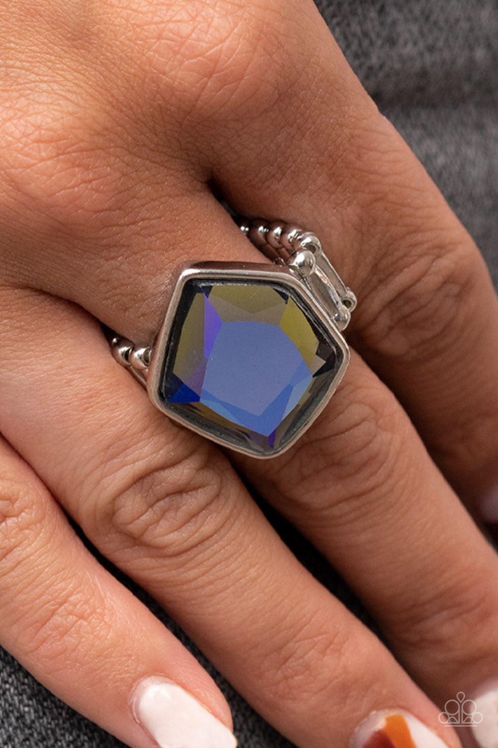 Abstract Escapade - Multi Iridescent Ring - Convention 2023 - NEW RELEASE