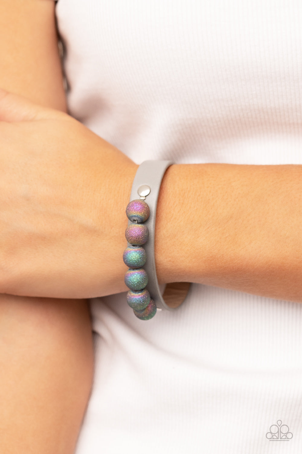 Saturn Safari - Silver Multi Snap Bracelet - NEW RELEASE